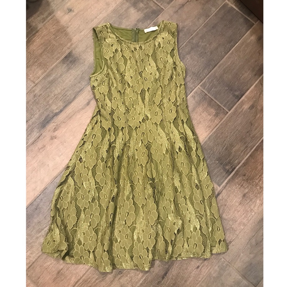 Green lace dress | Altar’d State